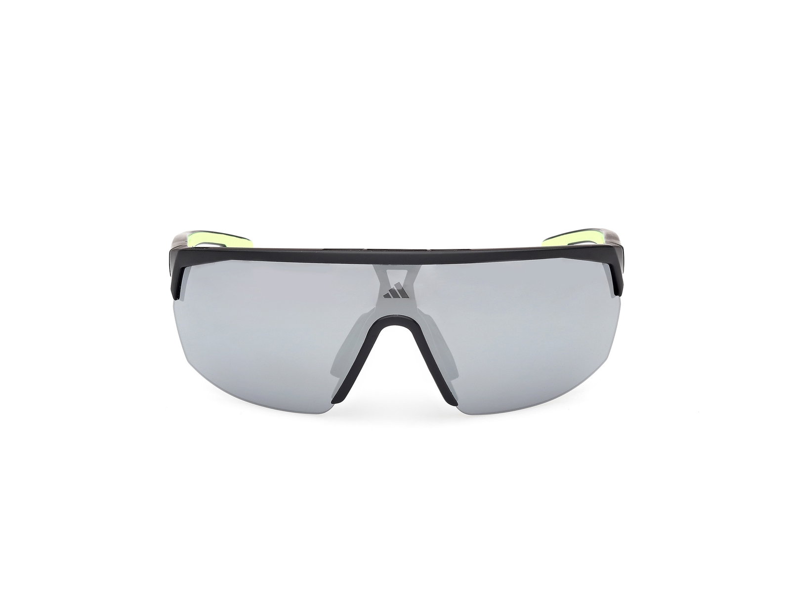 Das Bild zeigt die Adidas Sport Sonnenbrille SP0099 02C von vorne.
